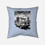 Back To The Japan Temple-None-Removable Cover-Throw Pillow-DrMonekers