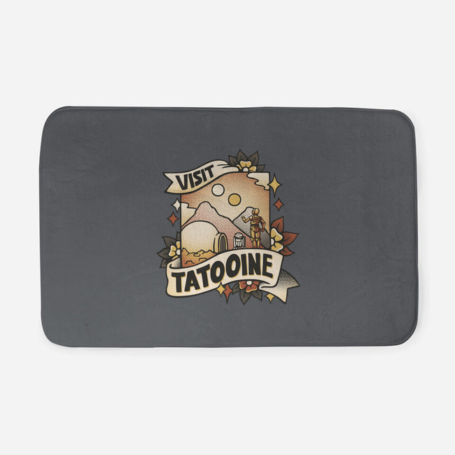 Visit Tatooine Tattoo-None-Memory Foam-Bath Mat-tobefonseca