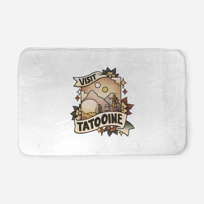 Visit Tatooine Tattoo-None-Memory Foam-Bath Mat-tobefonseca