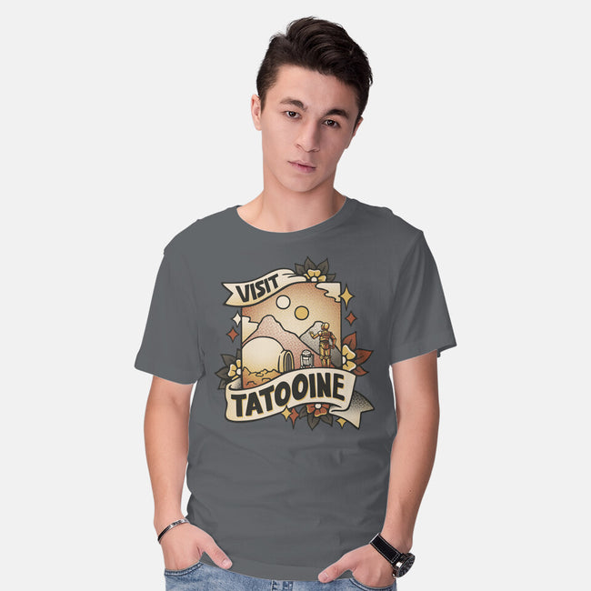 Visit Tatooine Tattoo-Mens-Basic-Tee-tobefonseca