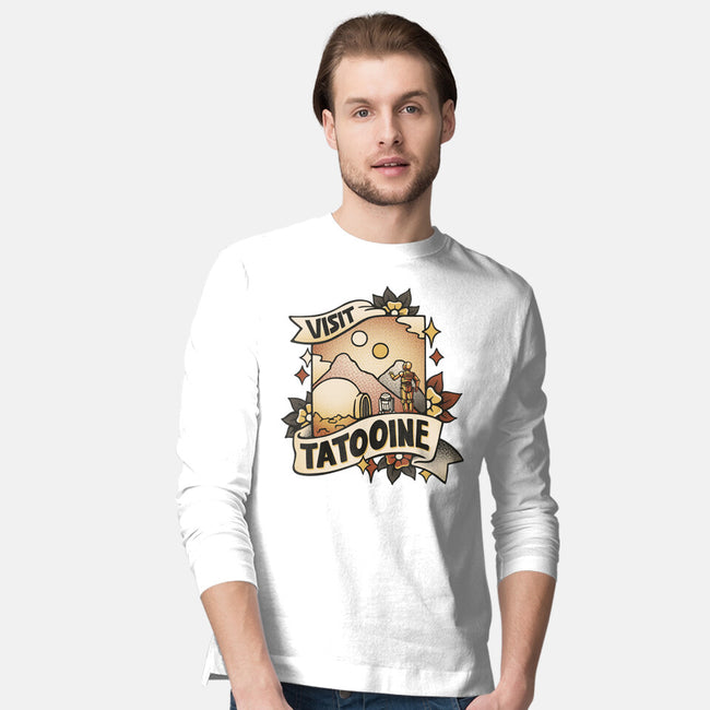 Visit Tatooine Tattoo-Mens-Long Sleeved-Tee-tobefonseca