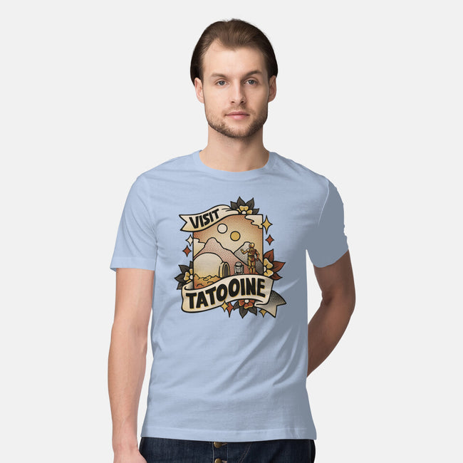 Visit Tatooine Tattoo-Mens-Premium-Tee-tobefonseca