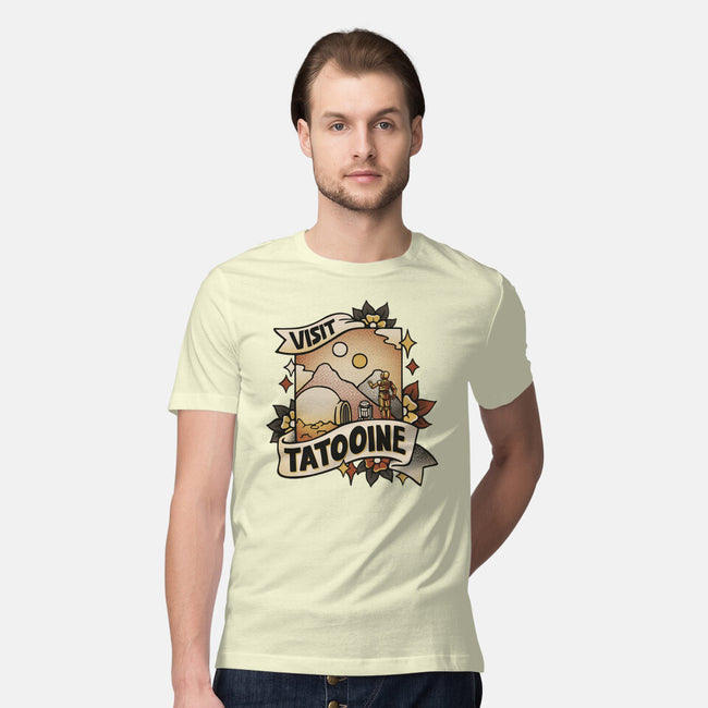 Visit Tatooine Tattoo-Mens-Premium-Tee-tobefonseca