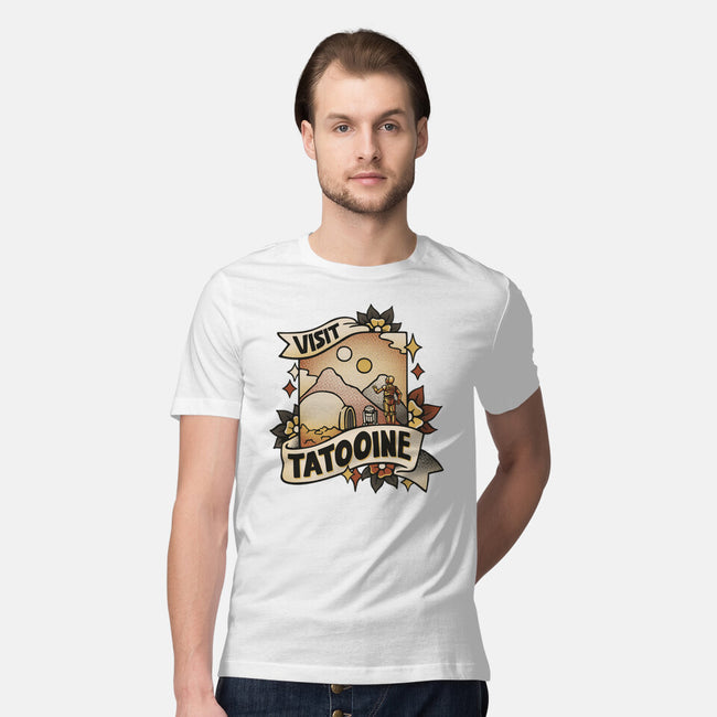 Visit Tatooine Tattoo-Mens-Premium-Tee-tobefonseca