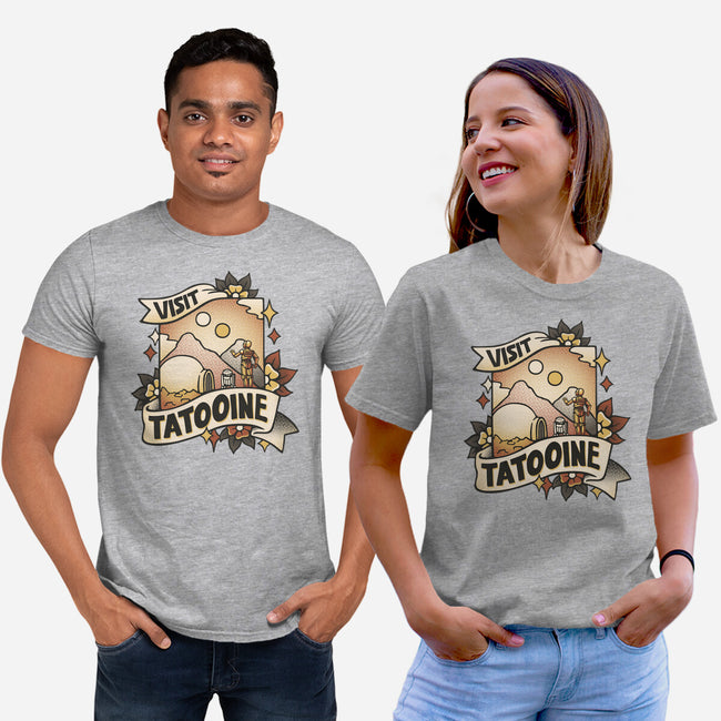 Visit Tatooine Tattoo-Unisex-Basic-Tee-tobefonseca