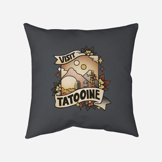 Visit Tatooine Tattoo-None-Removable Cover-Throw Pillow-tobefonseca