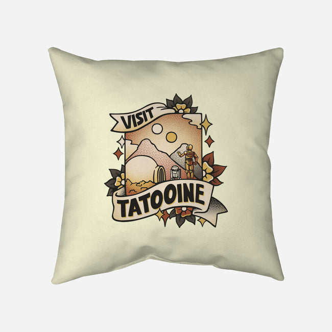 Visit Tatooine Tattoo-None-Removable Cover-Throw Pillow-tobefonseca