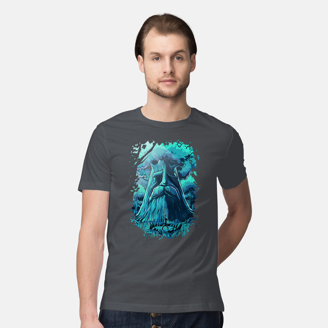 Hyrule Forest Hero-Mens-Premium-Tee-Diego Oliver