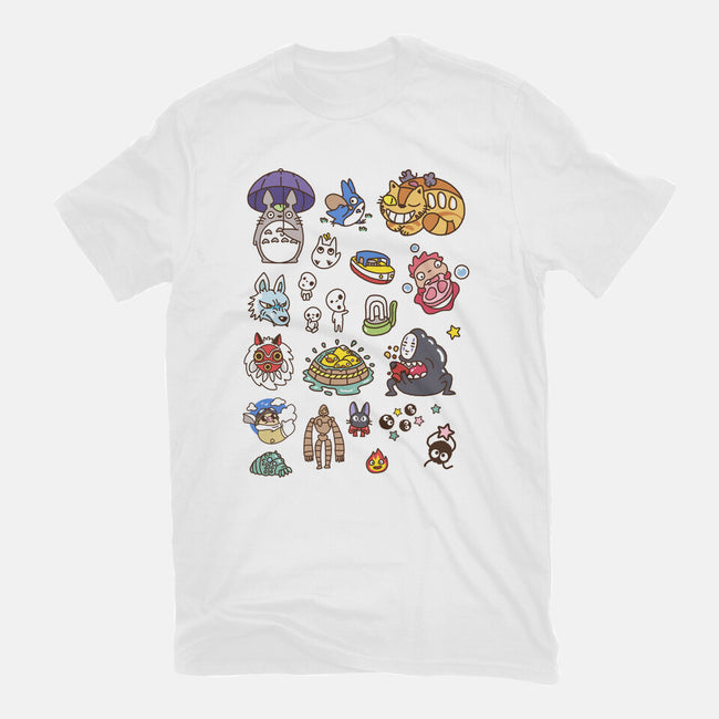 Ghibli Cuties-Mens-Premium-Tee-demonigote