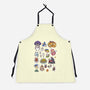 Ghibli Cuties-Unisex-Kitchen-Apron-demonigote