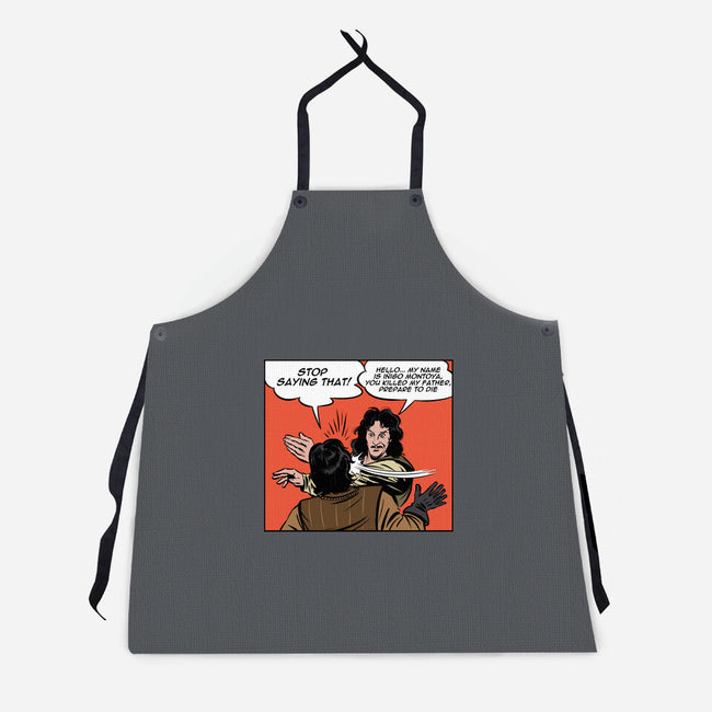 Montoya Slap-Unisex-Kitchen-Apron-zascanauta