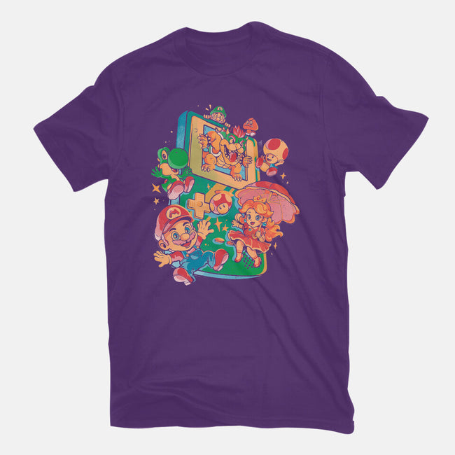 Plumber Game-Womens-Fitted-Tee-Arigatees