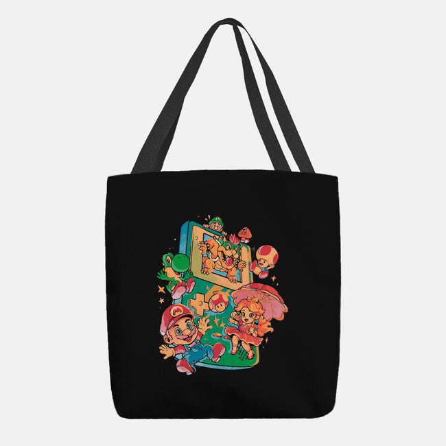 Plumber Game-None-Basic Tote-Bag-Arigatees