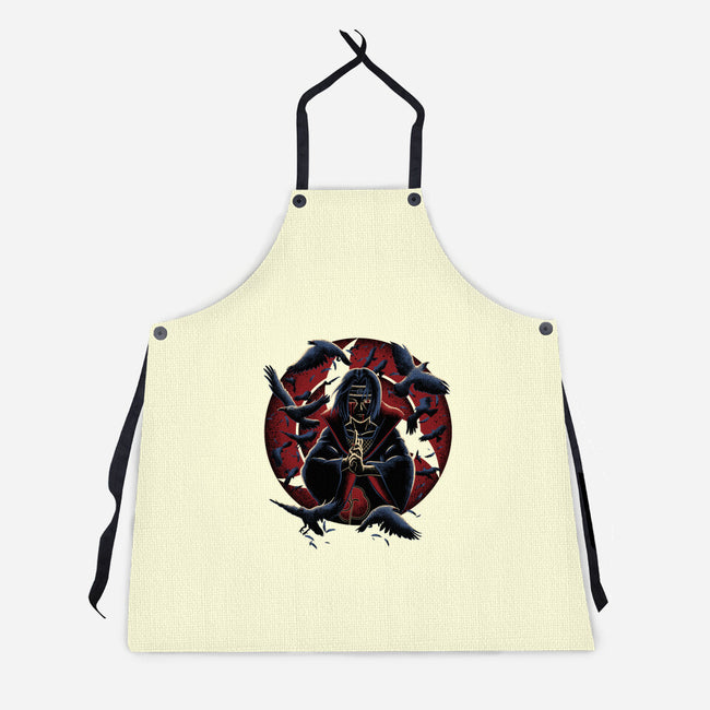 Wheel Eye Ninja-Unisex-Kitchen-Apron-rmatix