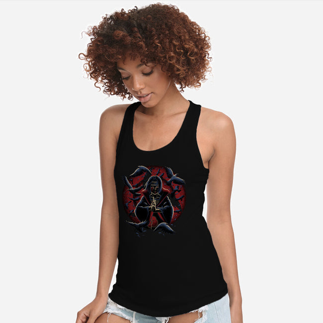 Wheel Eye Ninja-Womens-Racerback-Tank-rmatix