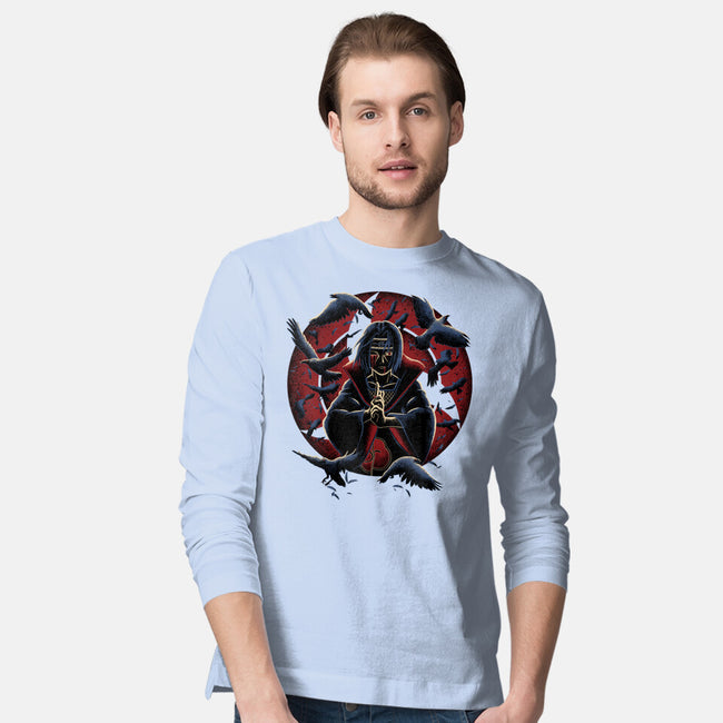 Wheel Eye Ninja-Mens-Long Sleeved-Tee-rmatix