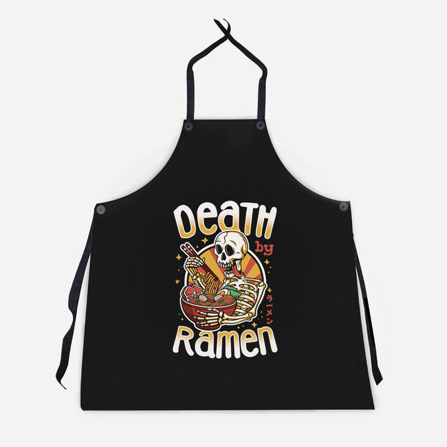 Death By Ramen-Unisex-Kitchen-Apron-Olipop