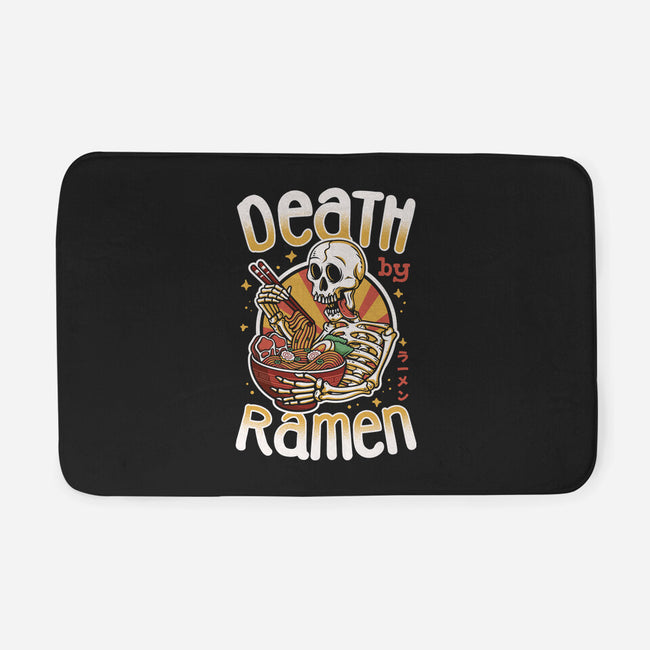 Death By Ramen-None-Memory Foam-Bath Mat-Olipop