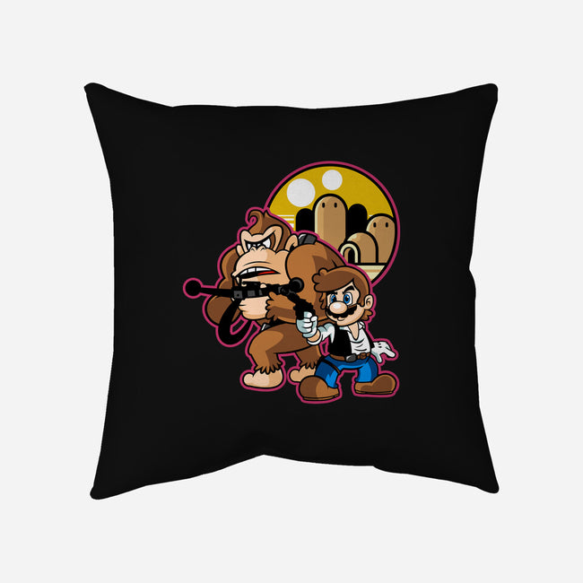 Plumber Solo-None-Removable Cover-Throw Pillow-demonigote