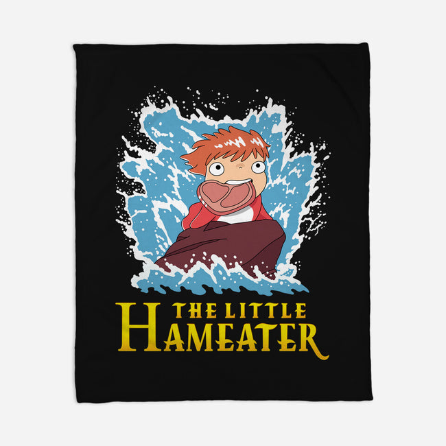 Little Hameater-None-Fleece-Blanket-demonigote