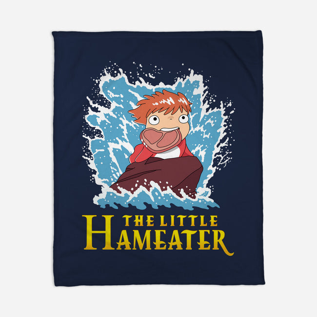 Little Hameater-None-Fleece-Blanket-demonigote