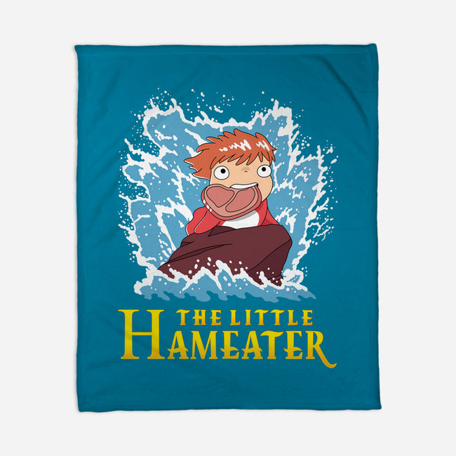 Little Hameater-None-Fleece-Blanket-demonigote