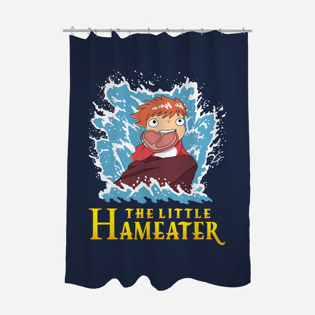 Little Hameater-None-Polyester-Shower Curtain-demonigote