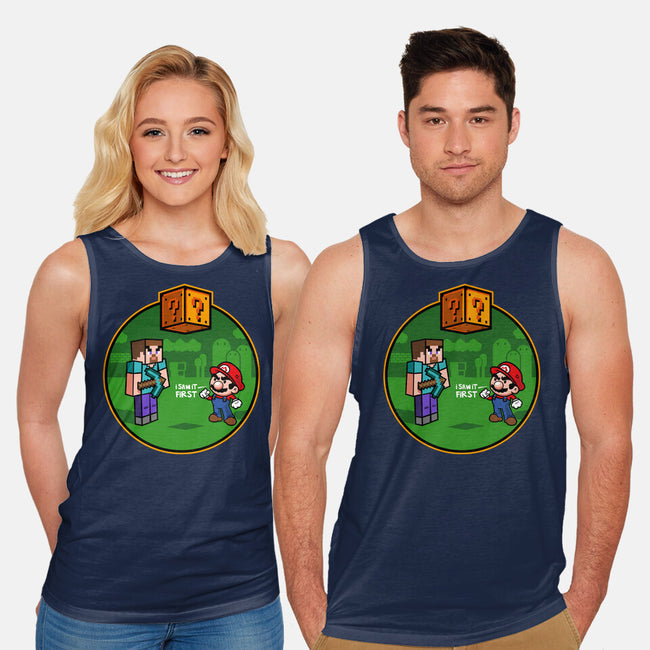 I Saw It First-Unisex-Basic-Tank-demonigote