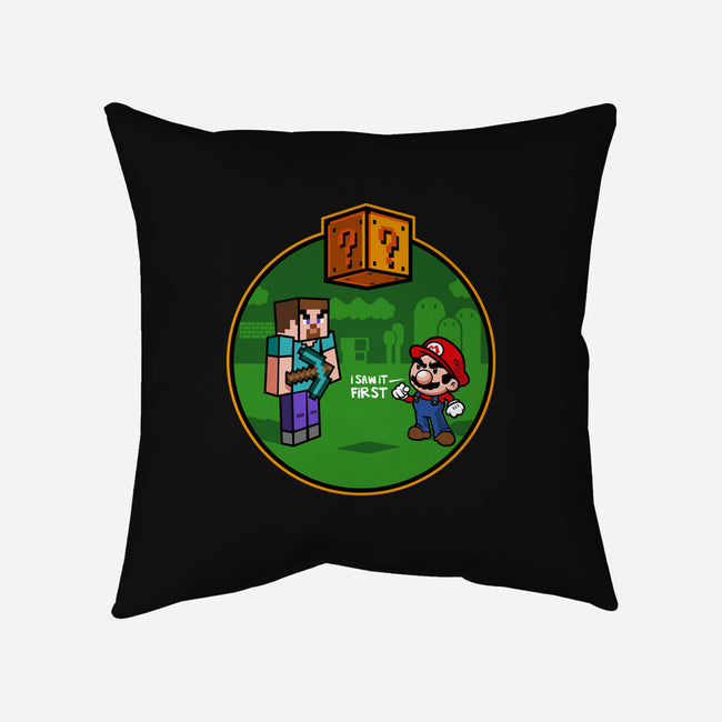 I Saw It First-None-Removable Cover-Throw Pillow-demonigote