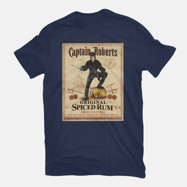 Captain Roberts Spiced Rum-Mens-Basic-Tee-NMdesign