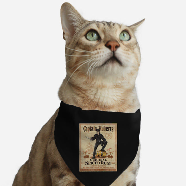 Captain Roberts Spiced Rum-Cat-Adjustable-Pet Collar-NMdesign