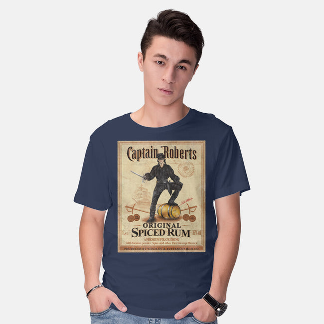 Captain Roberts Spiced Rum-Mens-Basic-Tee-NMdesign