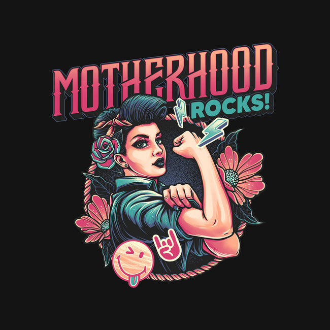 Motherhood Rocks-Mens-Basic-Tee-momma_gorilla