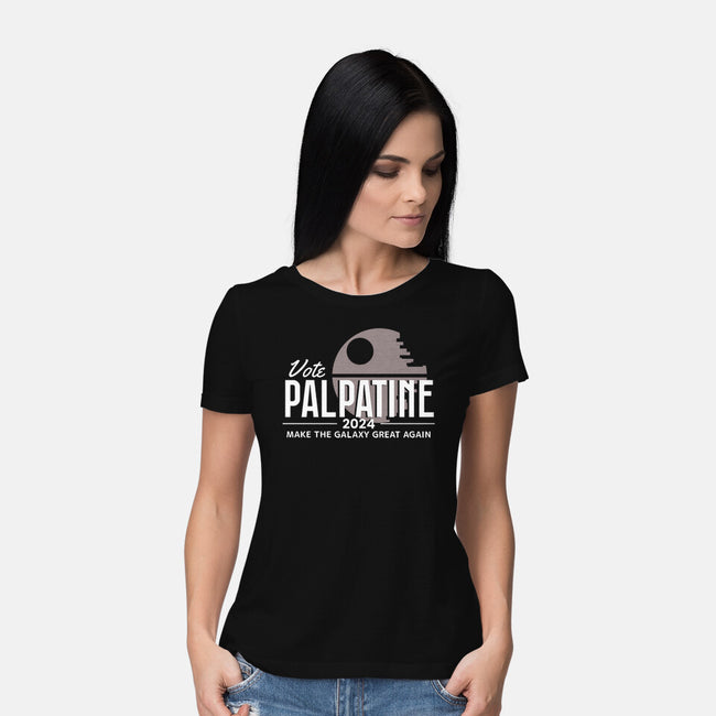 Make The Galaxy Great Again-Womens-Basic-Tee-Hive Fi Designs