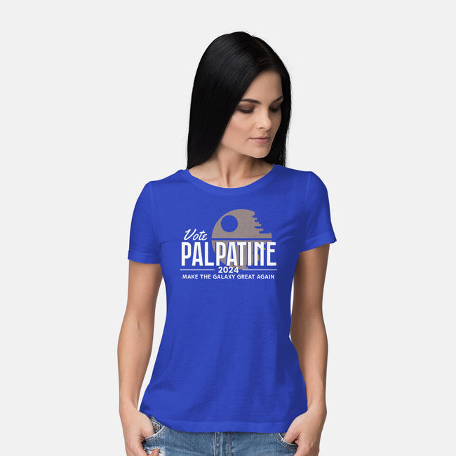 Make The Galaxy Great Again-Womens-Basic-Tee-Hive Fi Designs