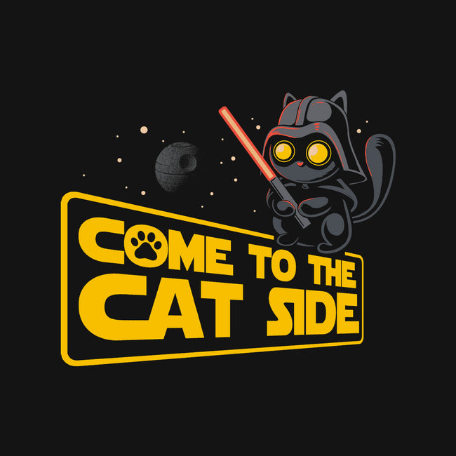 Come To The Cat Side-None-Polyester-Shower Curtain-erion_designs