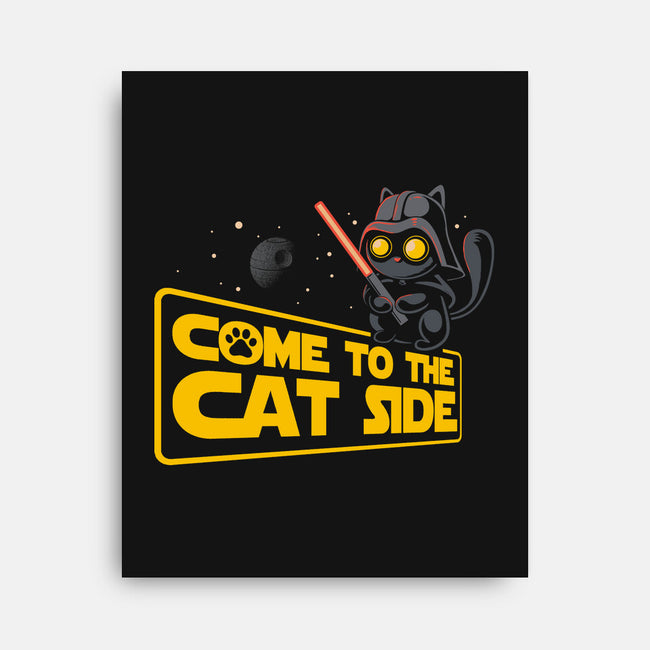 Come To The Cat Side-None-Stretched-Canvas-erion_designs