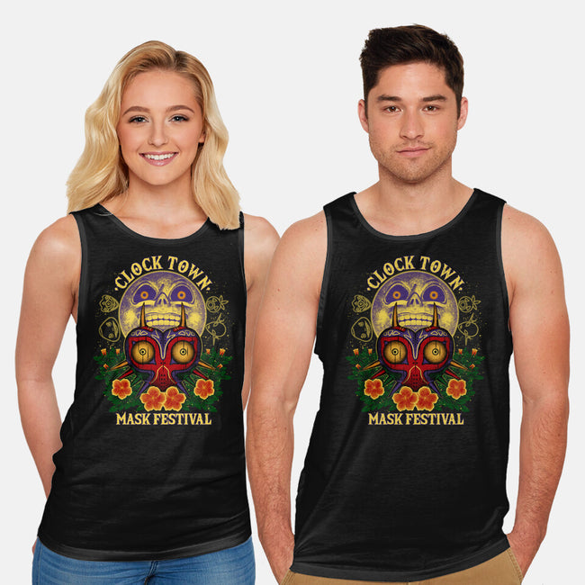 Clock Town Mask Festival-Unisex-Basic-Tank-rmatix