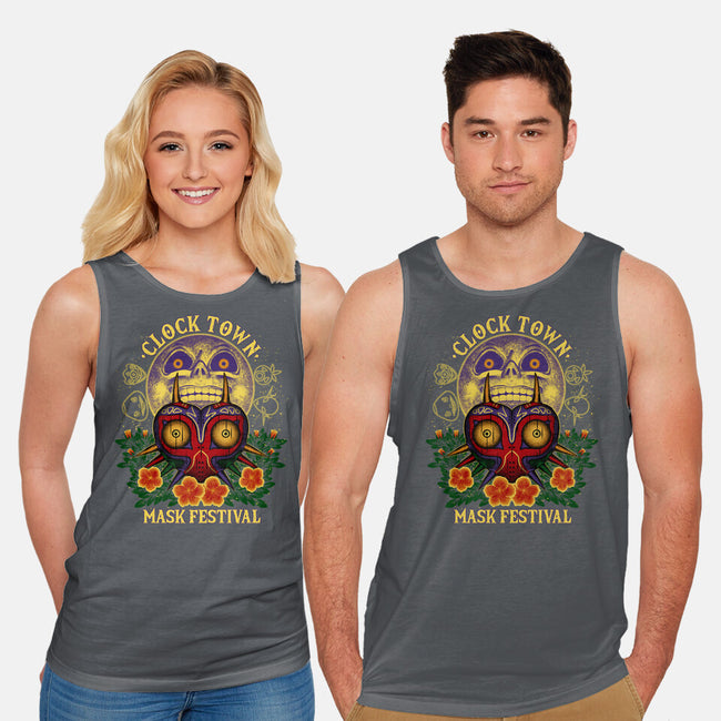 Clock Town Mask Festival-Unisex-Basic-Tank-rmatix