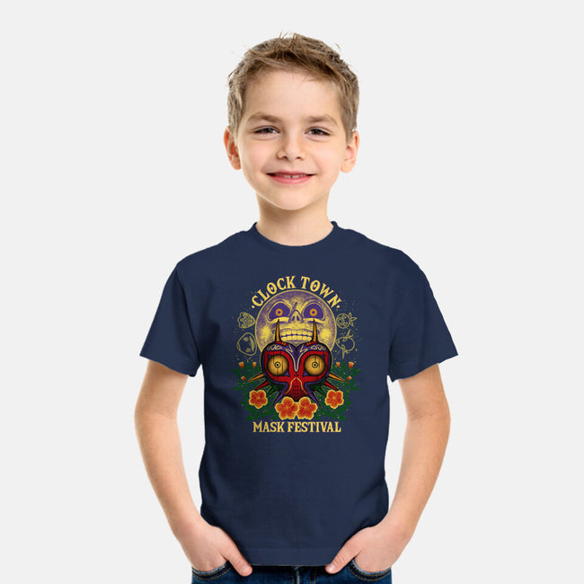 Clock Town Mask Festival-Youth-Basic-Tee-rmatix