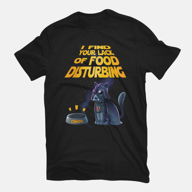 I Find Your Lack Of Food Disturbing-Unisex-Basic-Tee-amorias