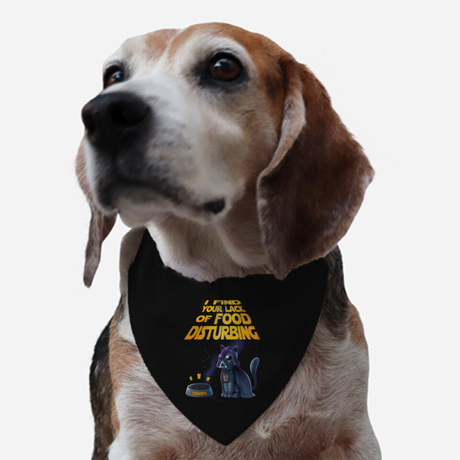 I Find Your Lack Of Food Disturbing-Dog-Adjustable-Pet Collar-amorias