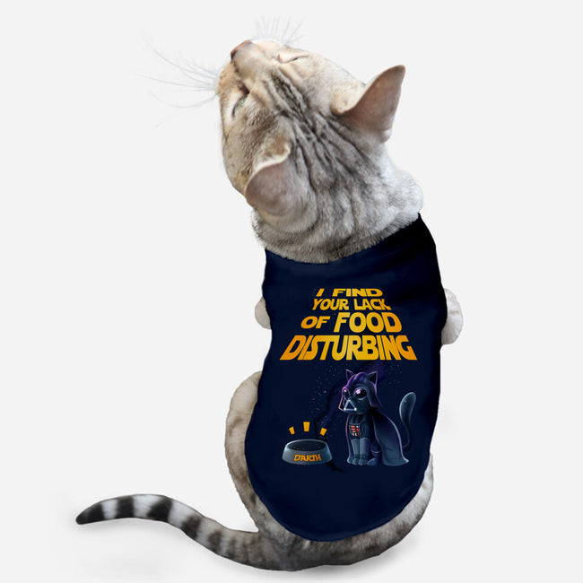 I Find Your Lack Of Food Disturbing-Cat-Basic-Pet Tank-amorias