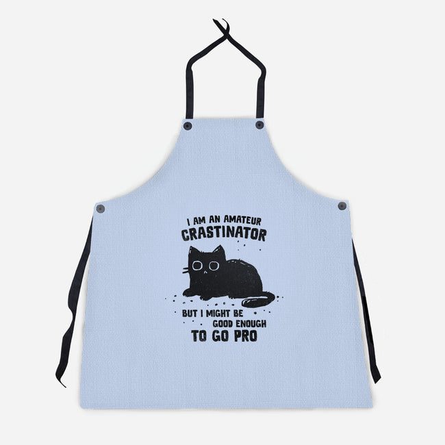 Amateur Crastinator-Unisex-Kitchen-Apron-kg07