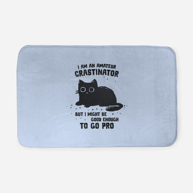 Amateur Crastinator-None-Memory Foam-Bath Mat-kg07