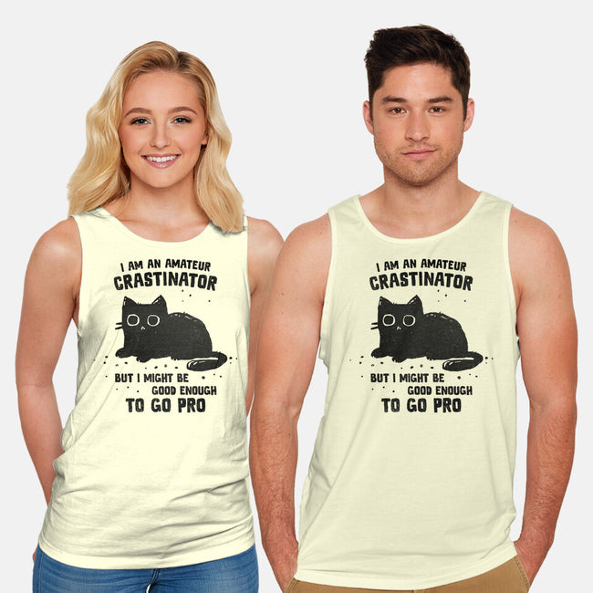 Amateur Crastinator-Unisex-Basic-Tank-kg07