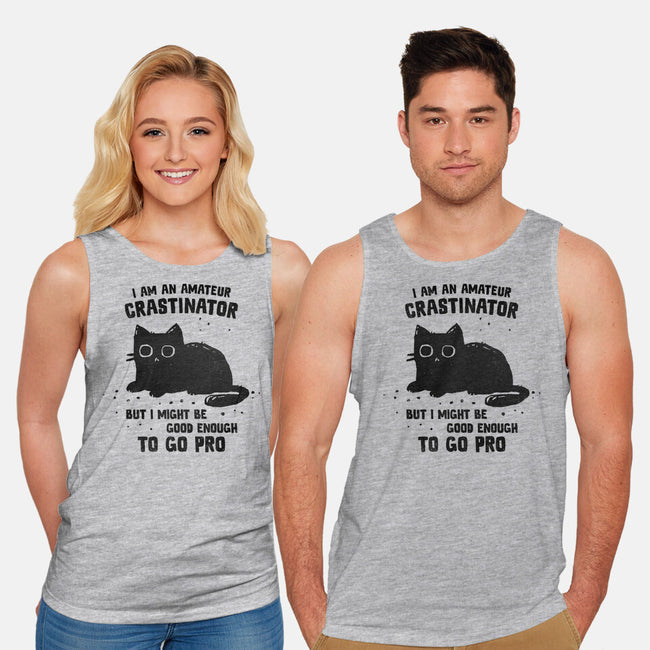 Amateur Crastinator-Unisex-Basic-Tank-kg07