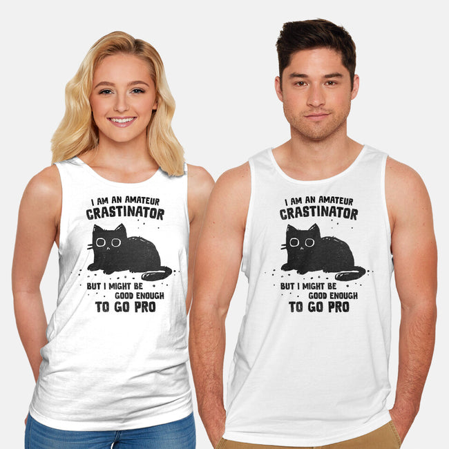 Amateur Crastinator-Unisex-Basic-Tank-kg07