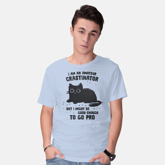 Amateur Crastinator-Mens-Basic-Tee-kg07