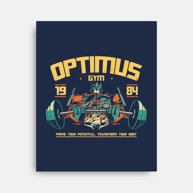 Optimus Gym-None-Stretched-Canvas-retrodivision